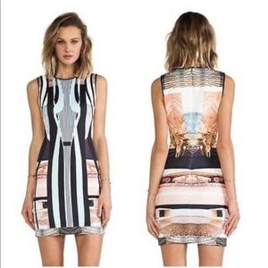 CLOVER CANYON Desert Home Scuba Sheath Dress